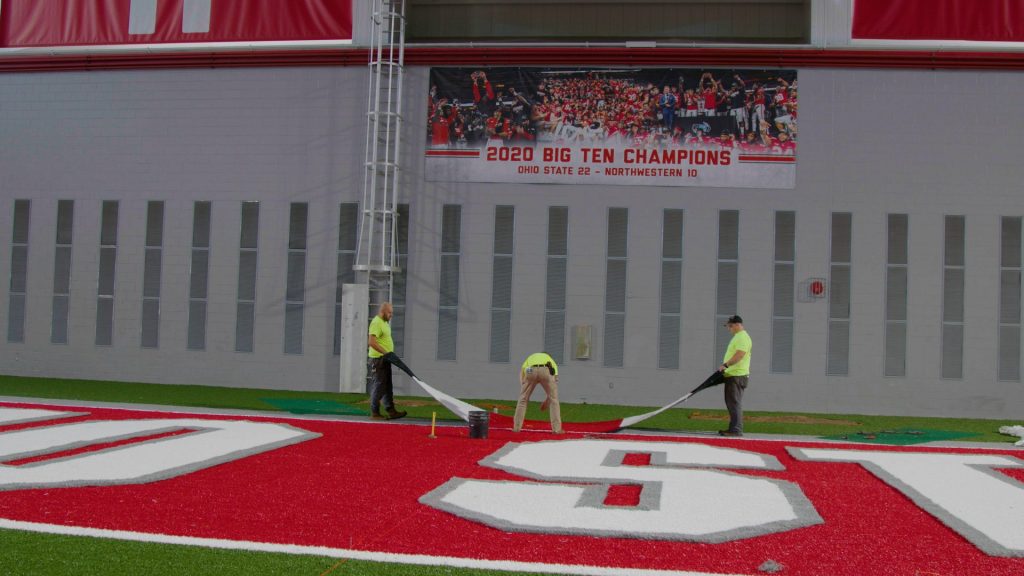 Motz-Ohio-State-Woody-Hayes-Indoor-Install