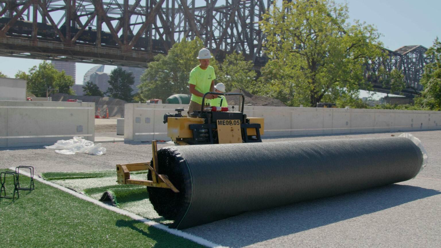 Synthetic Grass & Sports Turf Install | The Motz Group