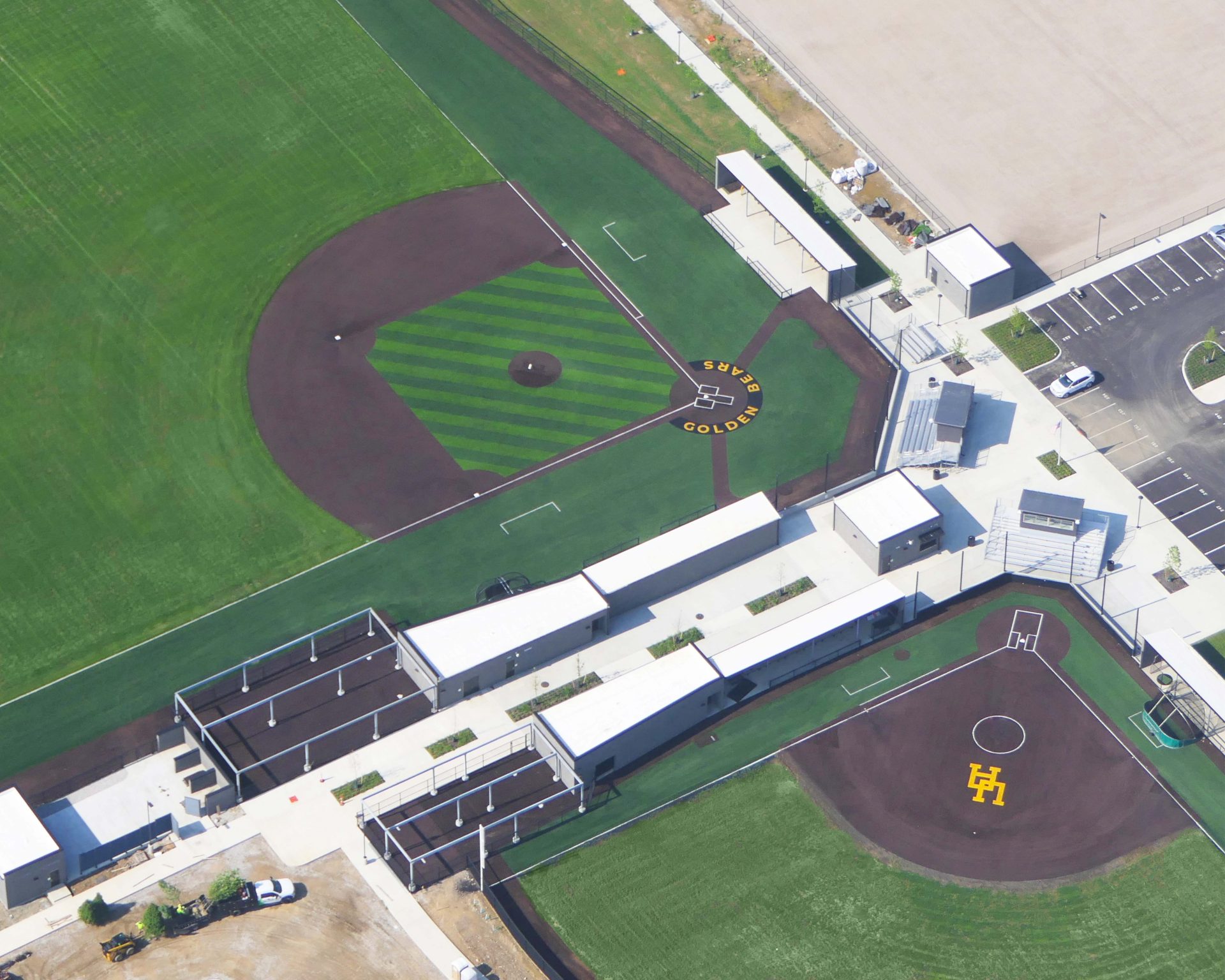 Motz Upper Arlington Baseball and Softball Aerial