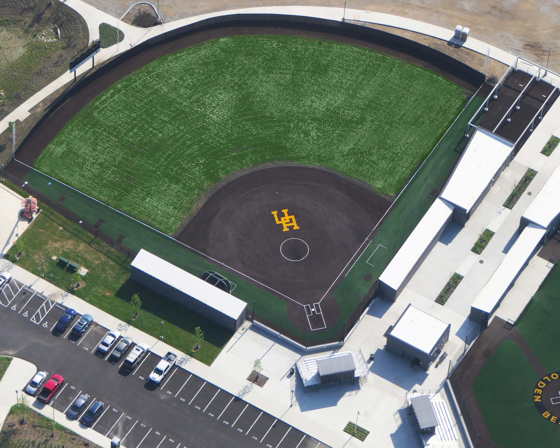 Motz Upper Arlington Softball Aerial